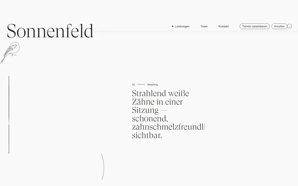 Praxis Sonnenfeld — Leistungen