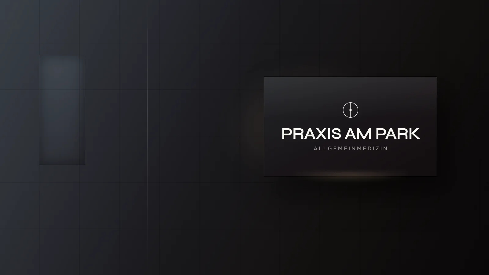 Praxisschilder — Konzeptstudie
