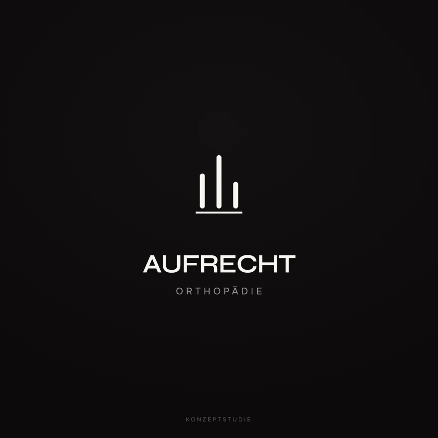 Logo-Konzept Aufrecht Orthopädie